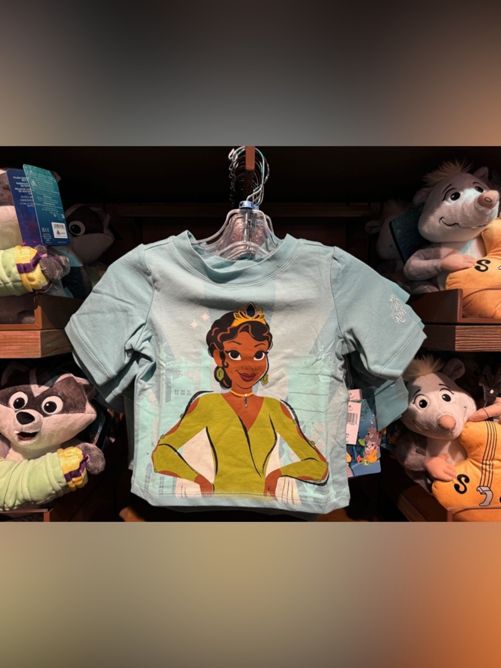 Disney Princess Tiana Bayou Adventure Kids Tee Authentic Size XS